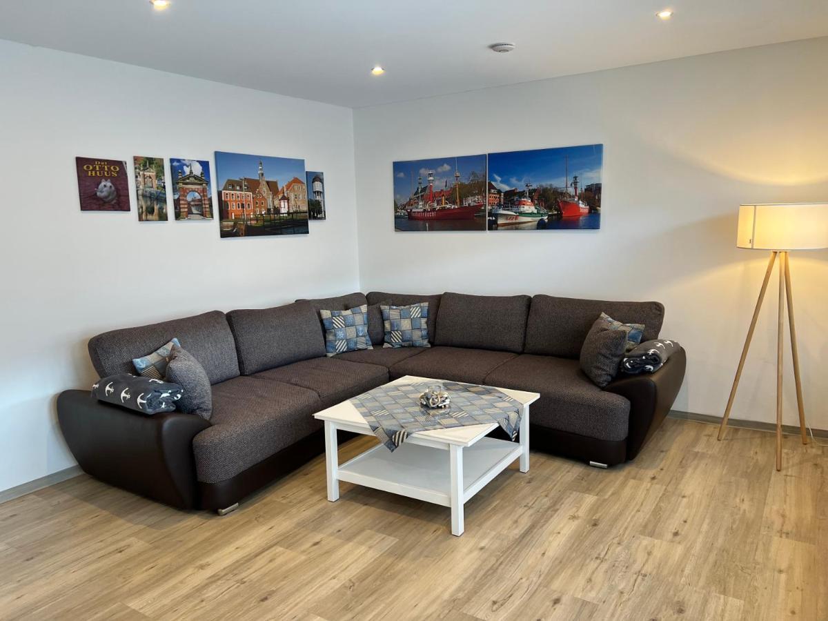 Ferienwohnung Wippsteert - 5 Sterne - Mit Balkon Und Pkw Stellplatz Емден Екстериор снимка
